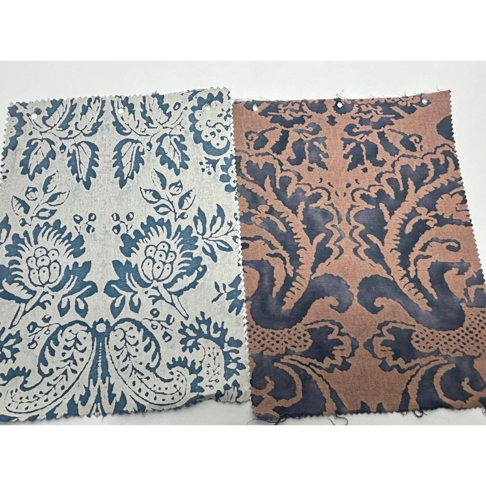 Vtg Six Rare‎ FORTUNY Sample Pieces - Stunning Hard to Find Patterns & Colors